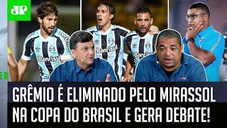 ‘O Grêmio é o exemplo claro de que…”: Eliminação para o Mirassol na Copa do Brasil gera debate