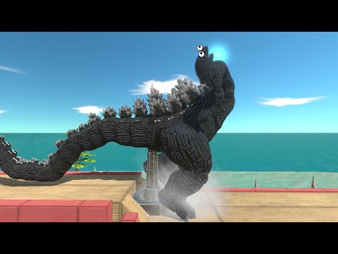 Survive Deadly Giant Spike Traps to Destroy Kong | Godzilla + All Unit vs King Kong | ARBS