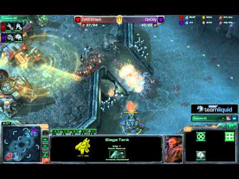 Game 1 - NEXHack vs ESC.GoOdy - TeamSpeak TL SC2 Open #19 - Final