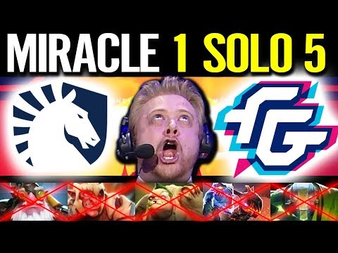 EPIC $H!T MIRACLE !!! - 1 VS 5 END THE GAME | Outworld Devourer 7.22 Dota 2