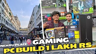 Building 1 Lakh Rs Gaming PC Nehru Place  (2024) | Gaming PC Build Under 1,00,000 Rs  | Techbeast