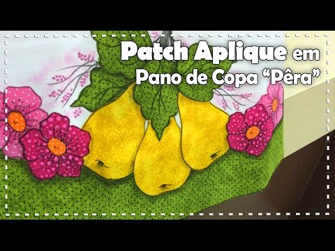 PANO DE COPA BARRADO "PERA" com Márcia Caires - Programa Arte Brasil - 27/07/2016