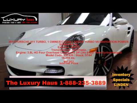 Thumbnail for Used 2011 PORSCHE 911 TURBO, Linden NJ 1-888-235-3889 | by Porsche 911, Porsche Panamera, Porsche, Porsche Cayenne, Car