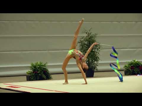 Polina Netsvetaeva RUS ribbon 2nd place