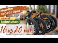 Ukuran Sepeda Lipat Untuk Orang Dewasa