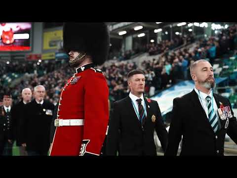 Linfield FC Act of Remembrance 2025