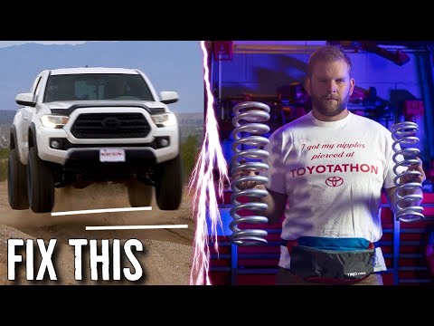 HUGE suspension mistake! (16.3% heavier springs on your Tacoma)