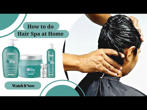 Hair Spa Ritual at Home