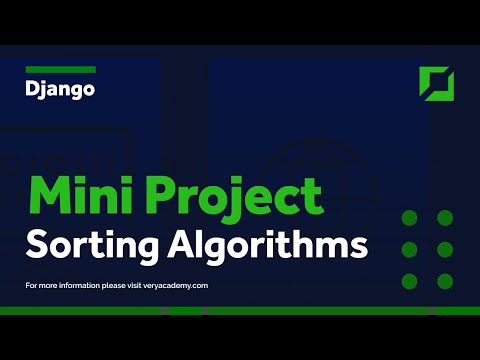 Django Sorting Algorithms - Beginners Project thumbnail
