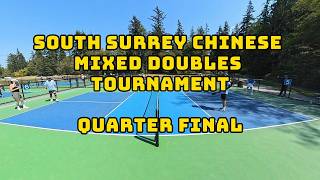 Quarter Final / South Surrey Chinese Mixed Doubles Tournament / Stephen & Della VS Ted & Sharon