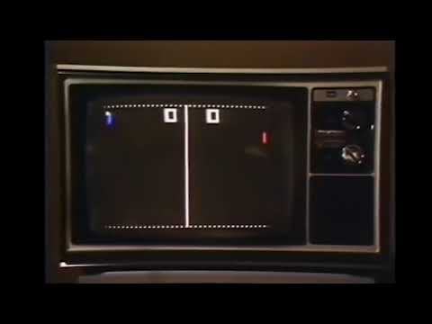 1976 Magnavox TV Commercial With Built-In Pong Game