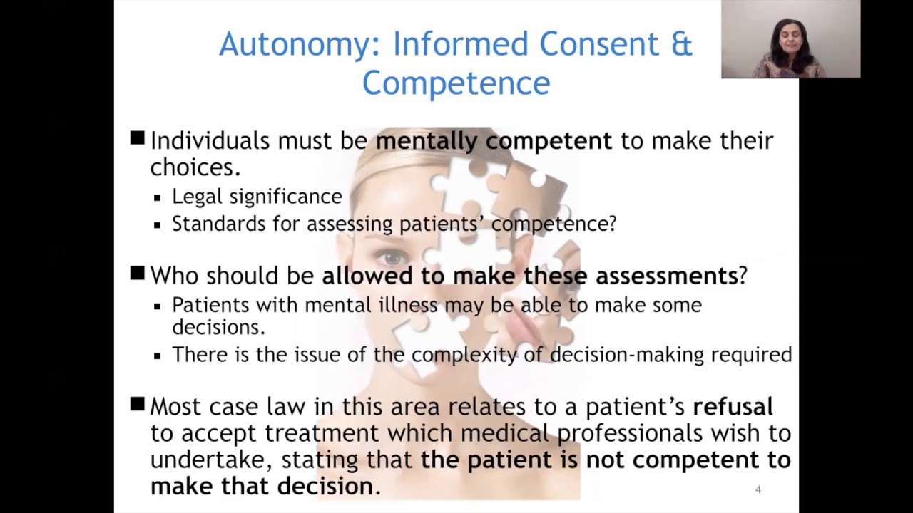 autonomy and informed consent