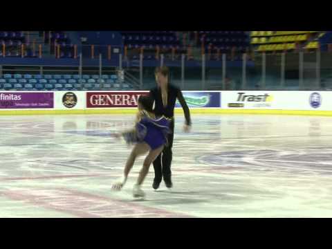 1 Rebeka KIM / Kirill MINOV (KOR) - ISU JGP Croatia Cup 2012 Junior Ice Dance Short Dance