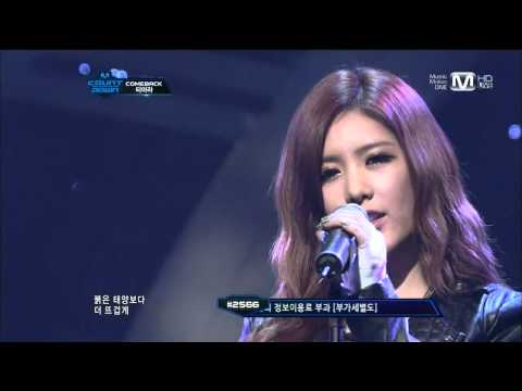 T-ara - Cry Cry(Ballad Ver.) M!Countdown 111117