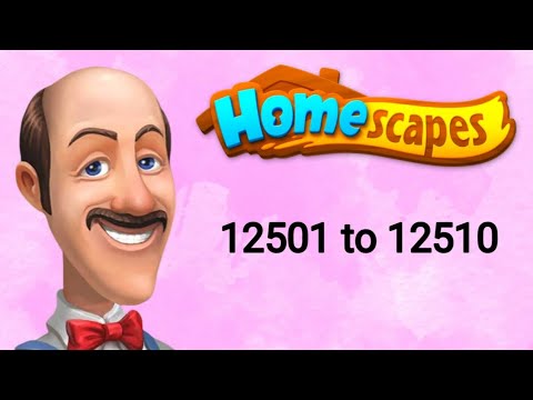 Homescapes || level 12501 to 12510