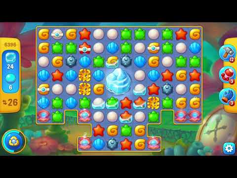 [FISHDOM Walkthrough] Level 6396 Hard (Qua màn - Fishdom)