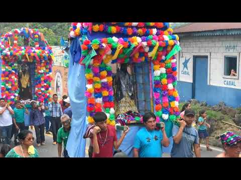 Entrada de la procesión de San Bernardino de Siena en San Bernardino Suchitepéquez Mayo 2026 