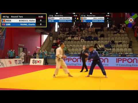 Judo.MD 2021 , Bunescu (MDA) - Young (GBR)