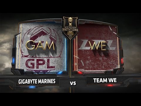 Highlights: Gigabyte Marines vs Team WE - MSI 2017 Group Stage Day 3