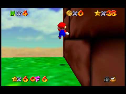 Super Mario 64 and The Missing Stars - Glitch Jump Crash