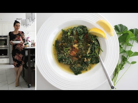 Lentil Mallow Malva Stew Recipe - Heghineh Cooking Show