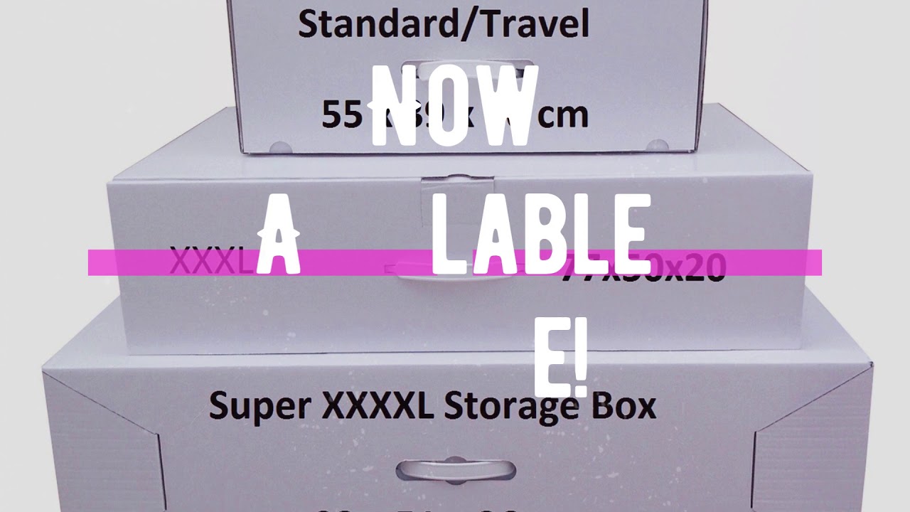 Watch video Super XL Wedding dress storage box 92x51x26cm PH Neutral + acid free tissue Now Super XL Wedding dress storage box 92x51x26cm PH Neutral + acid free tissue