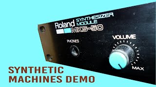 Video thumbnail for Roland MKS 50 by SyntheticMachines