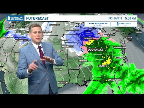 中西部の雪の予報: 雪、雨、風をもたらす大規模な暴風雨システム