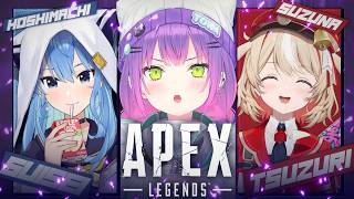 【 APEX 】新人つづりとデェベテランすいせい、そして常闇ーーー【常闇トワ / ホロライブ】