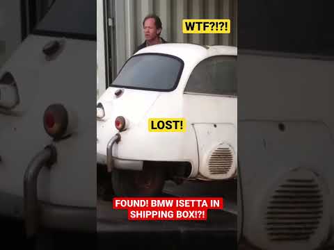 Thumbnail for FOUND!!!  BMW ISETTA in SHIPPING BOX After 50 YEARS? by BMW, BMW Isetta, BMW i, Isetta