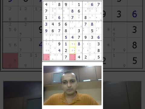 A W-Wing Pattern in Sudokus