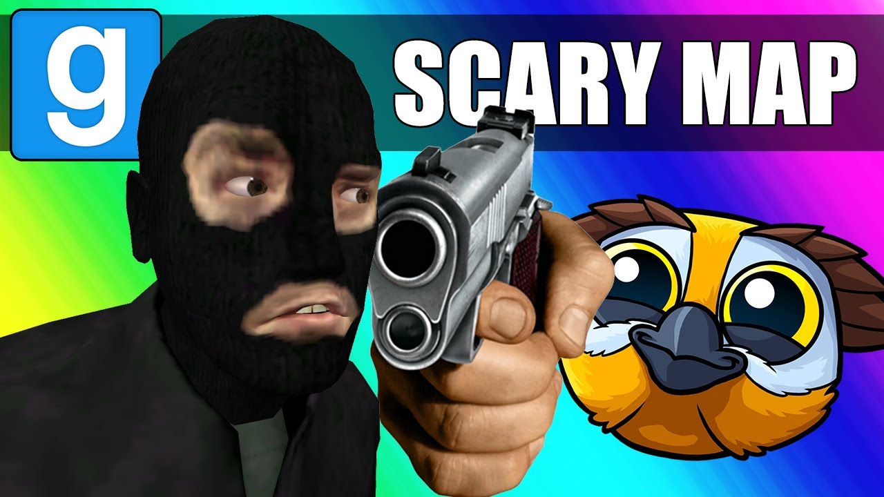 Gmod Scary Map (not really) - Ruining the Map With SKILLS!