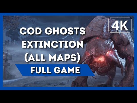 CALL OF DUTY: GHOSTS EXTINCTION (ALL MAPS) | Full Game Walkthrough | 4K 60FPS | No Commentary