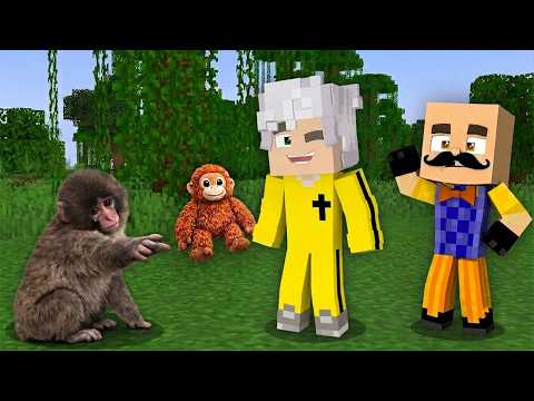 როგორ დავეხმარეთ მაიმუნს? - Minecraft