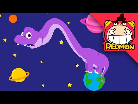 Brachiosaurus song 2 | Dinosaur songs | Nursery Rhymes | REDMON