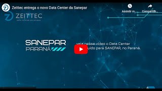 A new Data Center off Sanepar. The Sanitation Company of Paraná, Brazil