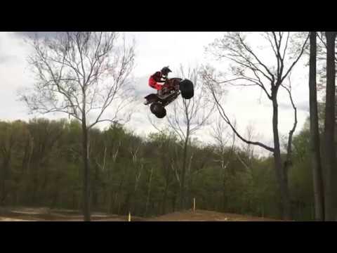 Huge Tripe at IronMan Raceway - AMA ATV MX 2018