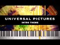 Universal Pictures Intro 1997 Piano Tutorial