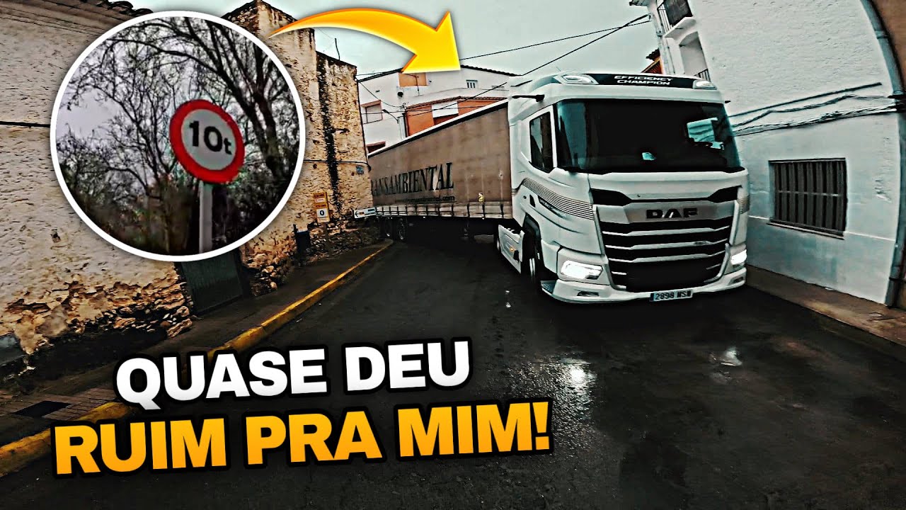 POV | DESCARGA DENTRO DA CIDADE COM CAMINHÃO | ETS TRUCK DRIVE EUROPE