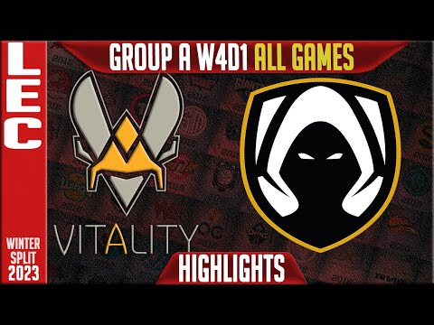 VIT vs TH Highlights ALL GAMES | LEC Winter 2023 Group A W4D1 | Team Vitality vs Team Heretics