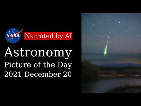 APOD: 2021-12-20 - The Comet and the Fireball (Narrated by Emma)