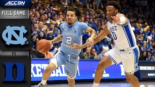 North Carolina vs. Duke Full Game | 2019-20 ACC Men's Basketball
