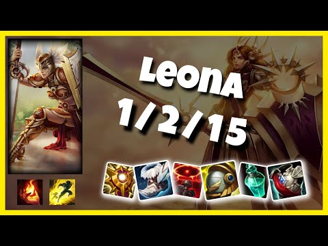 Leona vs Sett EU Challenger SUPPORT (1/2/15) - v10.25