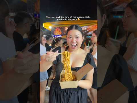 TOP 5 VIDS OF 2024: Longest night market in Malaysia 🦑🔥