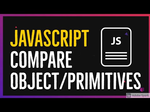 Javascript Object Compare and Primitives