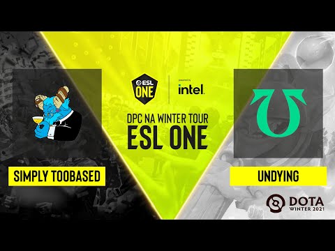 Dota2 - Simply TooBased vs. Undying - Game 1 - DPC NA Winter Tour - ESL One