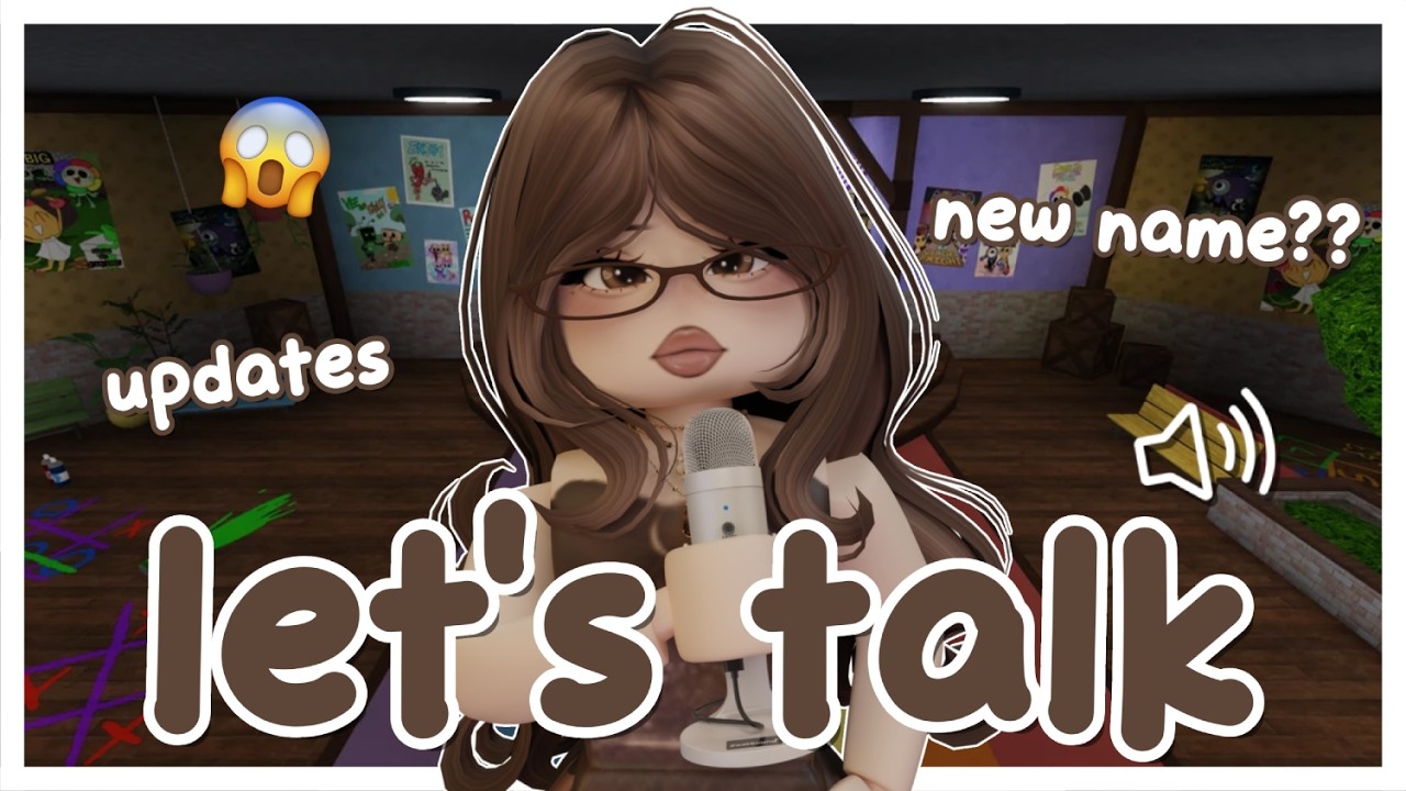 (roblox asmr 🌙) why i changed my name... | let's talk! 😴☕