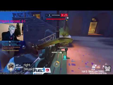 Overwatch xQc Roadhog 1v1s