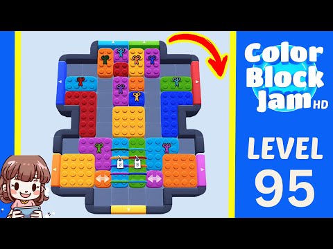 Color Block Jam Level 95 Solution Walkthrough