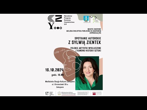 Spotkanie w Mediatece Stacja Kultura Zakopane z Sylwią Zientek